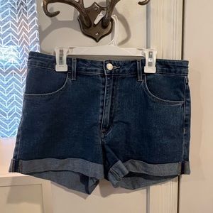 Jean shorts